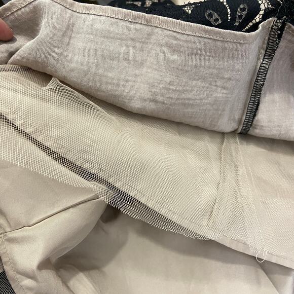 Nwt Robert Rodrigues Neiman Marcus for Target Strapless Black Lace Dress Size 10 - Picture 9 of 9